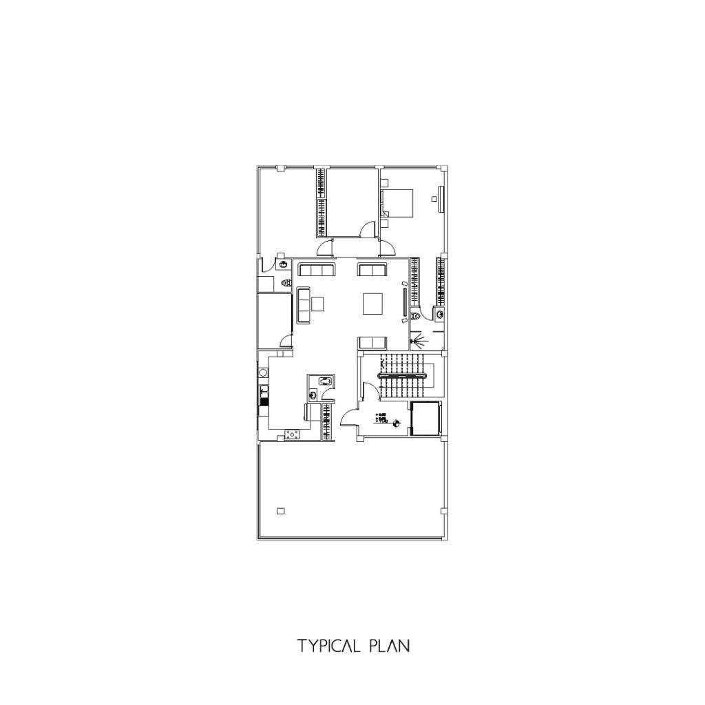 Parvaz 9 Residential Building architecture - nouha rajabi